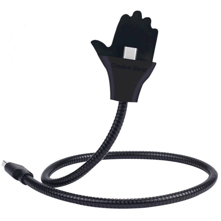 Compatible with Apple, Compatible with Apple , Palm off metal iphone6 6S data line car bracket charging line retractable can stand Compatible with Apple, Compatible with Apple , Palm off metal iphone6 6S data line car bracket charging line retractable can stand